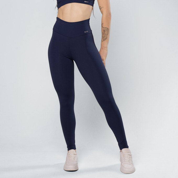Calça Legging Poliamida Prime Marinho