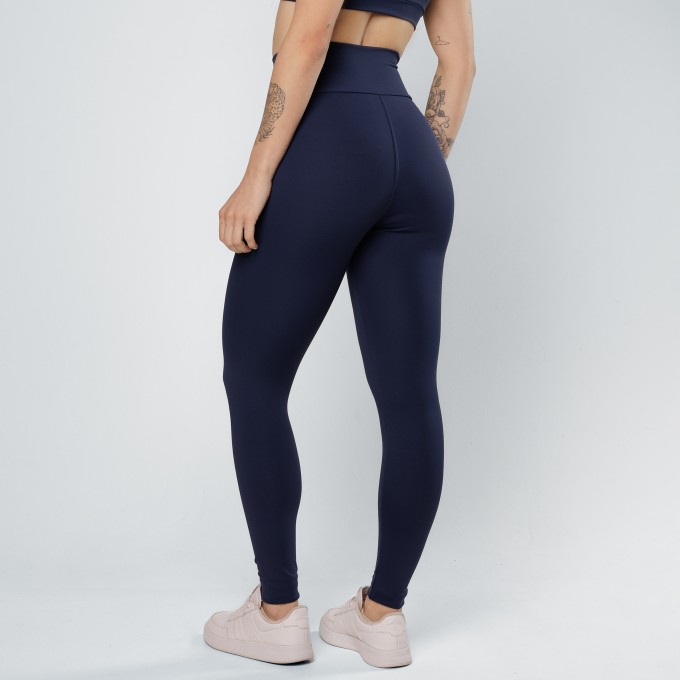Calça Legging Poliamida Prime Marinho