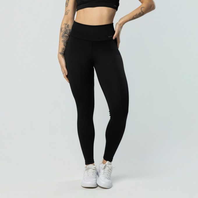 Calça Legging Cintura Alta Preta