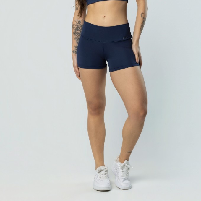 Short Fitness Curto Azul Marinho GKD