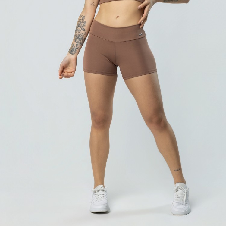 Short Fitness Curto Marrom GKD