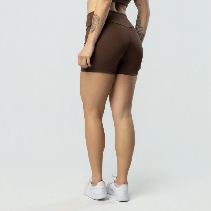 Short Sem Costura Na Frente Fitness Café
