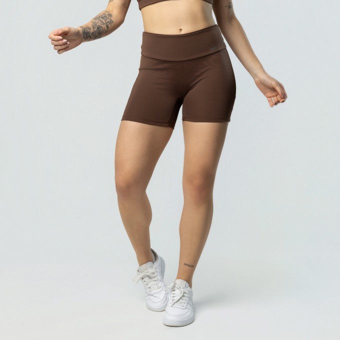 Short Sem Costura Na Frente Fitness Café