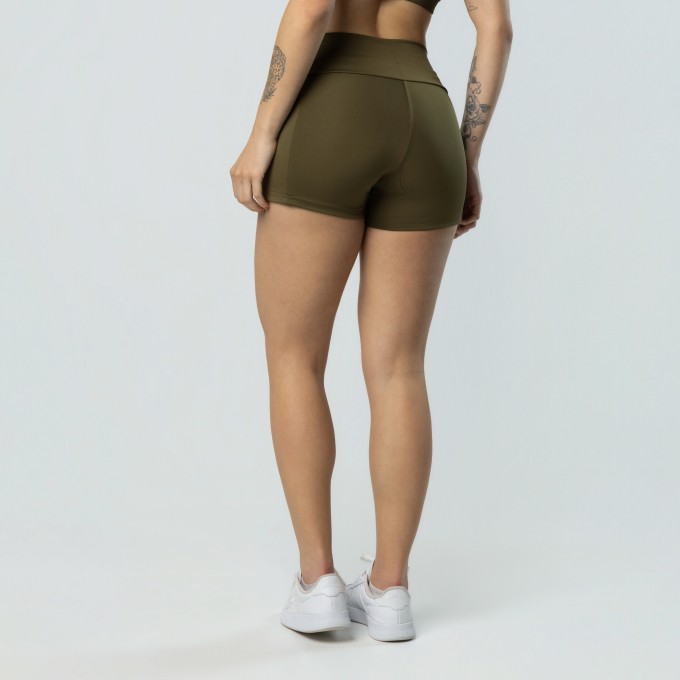 Short Com Bolsos Laterais VerdeMilitar